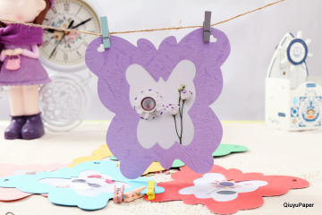 Wall Frame Hanging Frames Paper Photo Frames Hemp rope and Wooden Clips DIY Frames Paper Manufactory