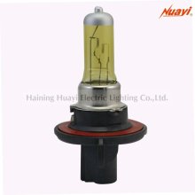 Car bulb H13 P26.4T, yellow color headlight lamp, auto halogen lamp