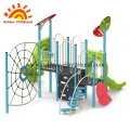 Natural Climbing Kids Outdoor Playground Equipment Untuk Anak-Anak