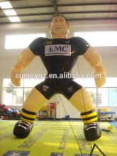 Good price Oxford Cloth cartoon giant inflatable athlete for advertising