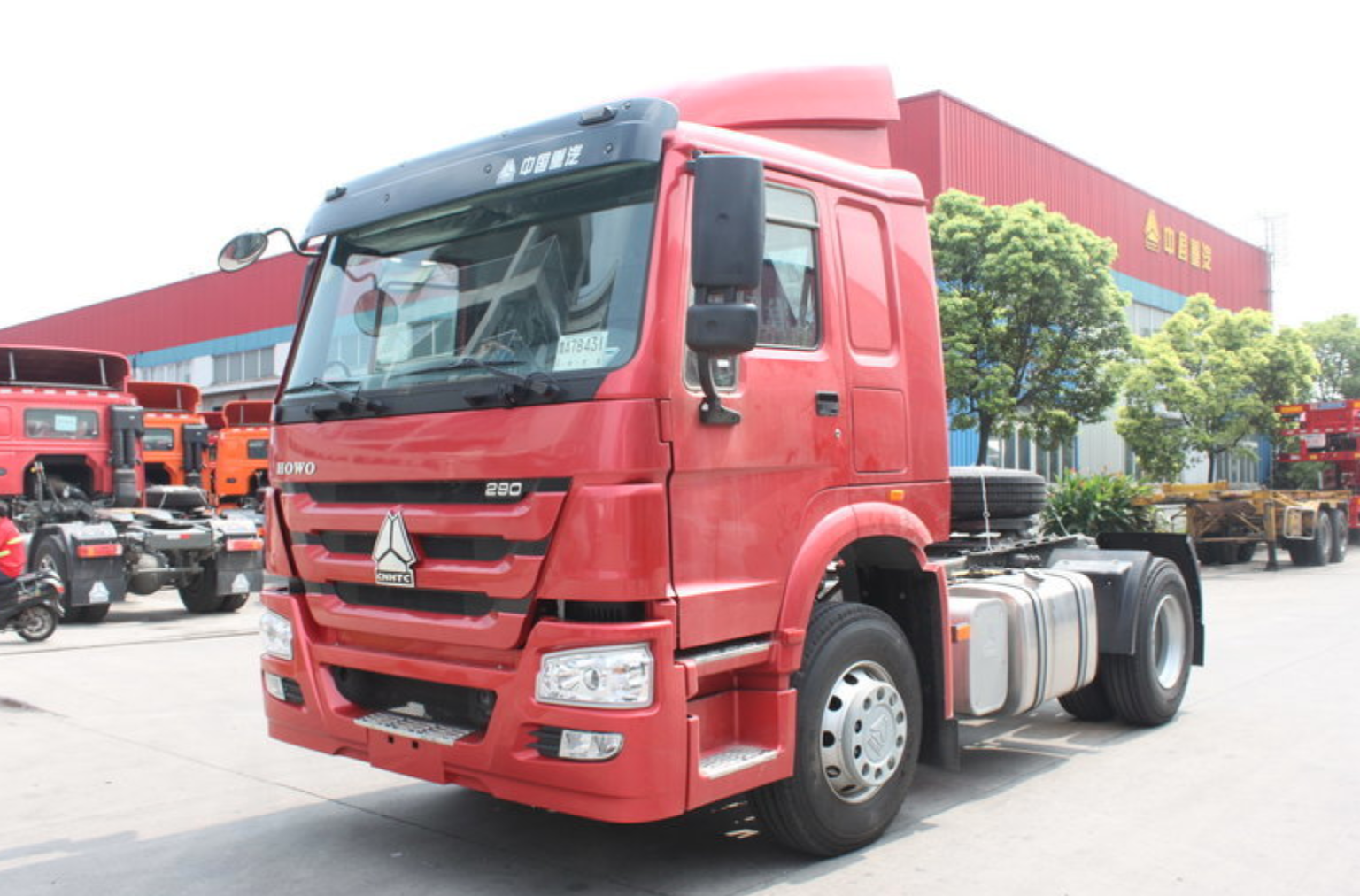 heavy duty truck 4x2 tractor truck