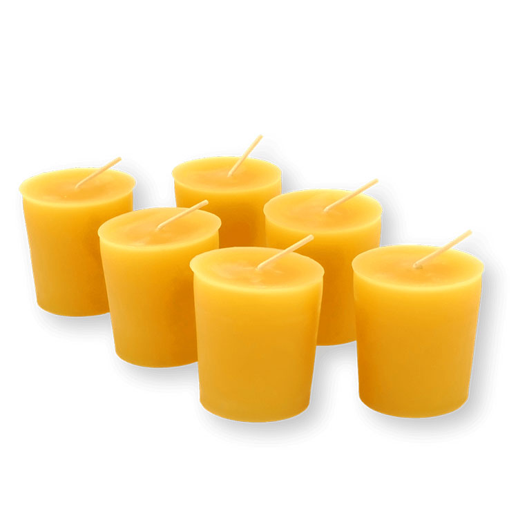 Making Non Toxic Beeswax Votive Candles For Sale