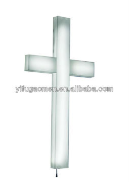 High Quality Custom Religious Acrylic Cross Light Cross