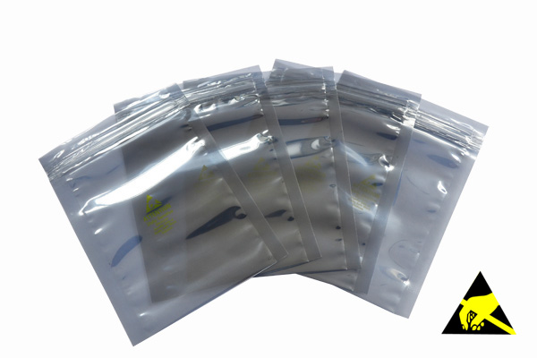 ESD zip lock shielding poly bag