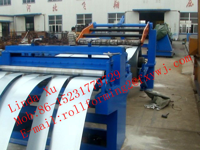 Automatic uncoiler straightening and cut to length line machine