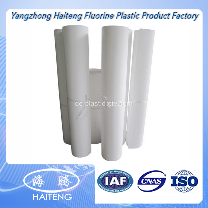 Hergestellt in China Skived Teflon PTFE Blatt