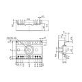 Corriente de fuga baja 120A 1600V Módulo de tiristor