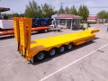 4 Oś 100ton Low Bed Truck Truck