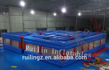 outdoor inflatable kids maze, inflatable labyrinth games