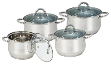 SS Casserole with Hollow Handle & Knob