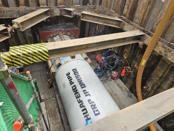 GRP Large Diameter Jacking Pipe