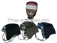 winter cap with ear flaps