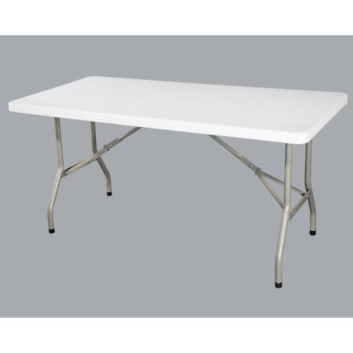 Factory Sale 8 People White HDPE Outdoor Table