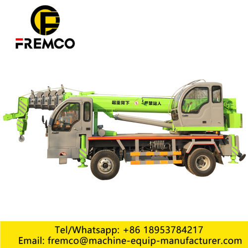 Construction Boom Cranes Truck