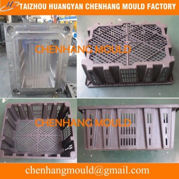 Made in China plastic fruit basket injection moulding machine