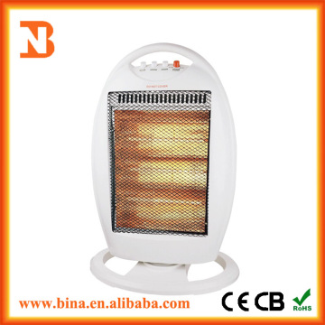 portable white electric bathroom halogen infrared heater