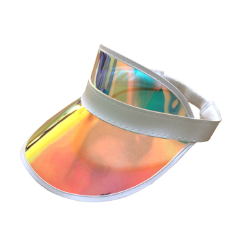 High quality Colorful sun visor plastic visor cap