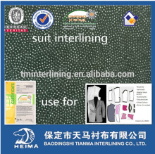 chemical yarn interlining non-woven fusible interlinings 9040