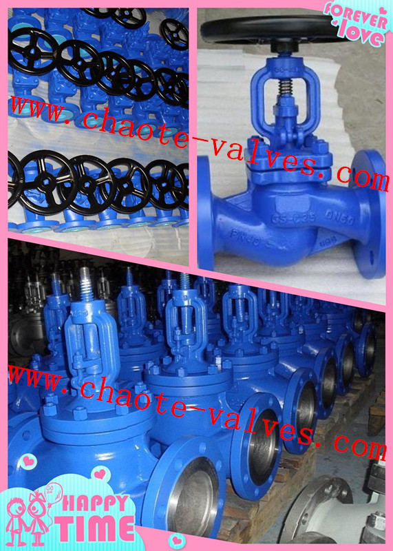 DIN En13709 Cast Steel Globe Valve (J41H)