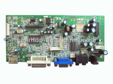 HDMI+DVI+AV+VGA LCD driver board