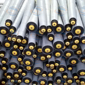 Gravity cone sleeve roller