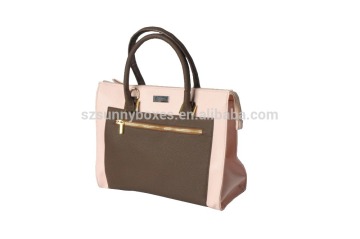Alibaba manufacture uk style Inexpensive genuine leather bag ladies