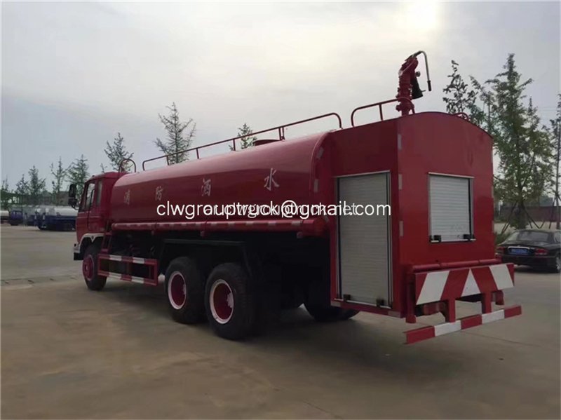 دونغفنغ 6x4 شاحنة خزان المياه النار الديزل