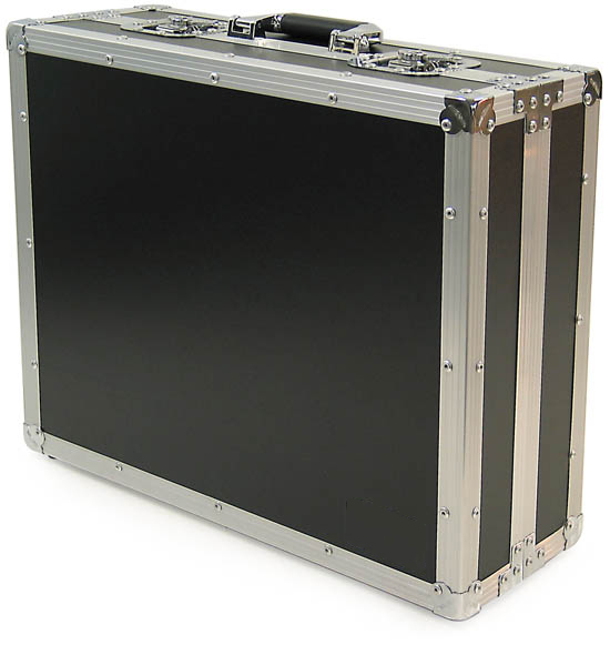 Aluminum Case Removable Lid Briefcase Style Work Box With Removable Lid With Locks