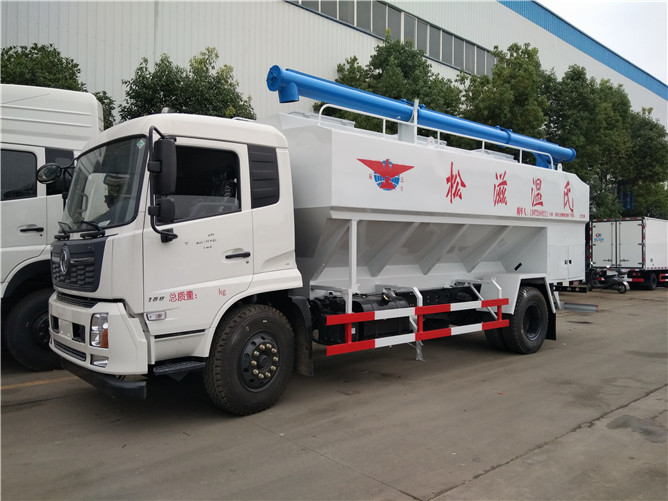 10m3 Dongfeng ciyar da sufuri tank