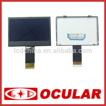 132x65 Monochrome LCD Module with Bezel