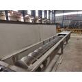 Stainless steel screw conveyor for waste water treatment