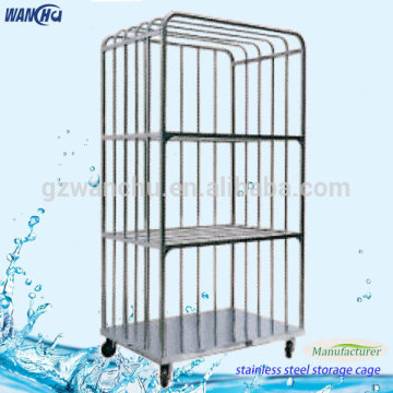 Metal Serving Trays Wholesale Kitchen Stainless Steel Storage Cage Cart