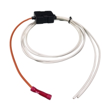 Diode wire harness with butt splice