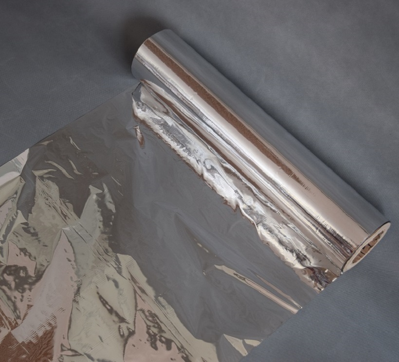 Esnek kanal filmi JPG için Metalize Pet Polyester Film Metalized Pet Polyester Film For Flexible Duct Film Jpg
