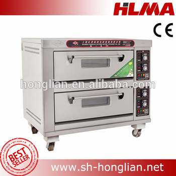 two deck gas oven, double stack gas oven