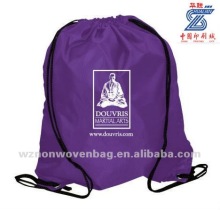 80g non-woven promotional advertisement drawstring bag(HL-40013)