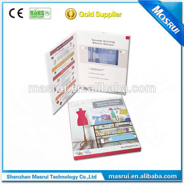 Invitation LCD Video Greeting Cards ,graphic video cards, lcd video folder