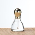Botella cuentagotas de vidrio de 40 ml con forma de trangle