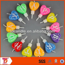 Beautiful candle heart shape
