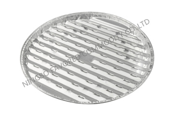 Aluminum foil container BBQ oval tray