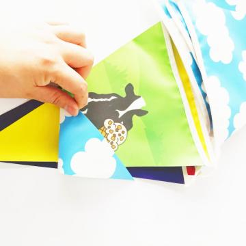 Multicolor Birthday Pvc  Bunting Pennant Banner