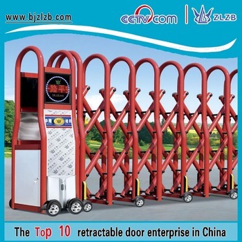 Electric sliding gate steel gate designs electronic grill gate
