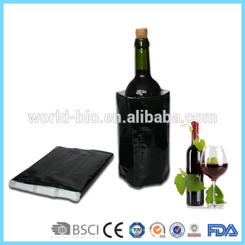 Freezer gel ice pack wine cooler made in China