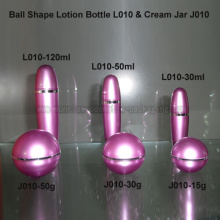 lotion pour le forme boule 120ml 30ml 50ml bouteille emballage