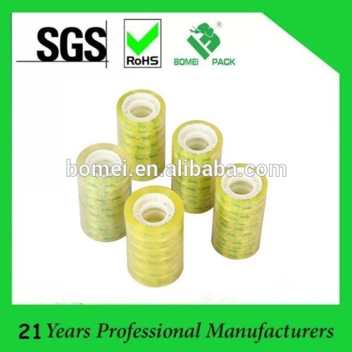 transparent bopp tapes adhesive Bopp stationery tape