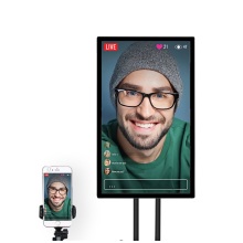 21,5 inch touchscreen draadloze apparatuur voor live-uitzendingen