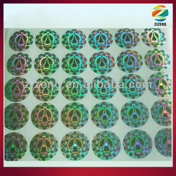 hologram stick labels custom laser hologram sticker holographic sticker printing