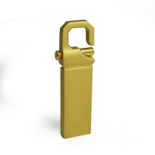 Business Custom Logo Metall Schlüsselanhänger USB-Flash-Laufwerk