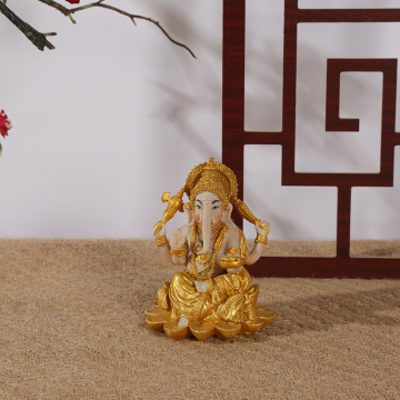 Southeast Asian Religious Ornaments: Exploring Feng Shui, Zen, Thai Buddha, Proboscis Elephant God Resin Crafts