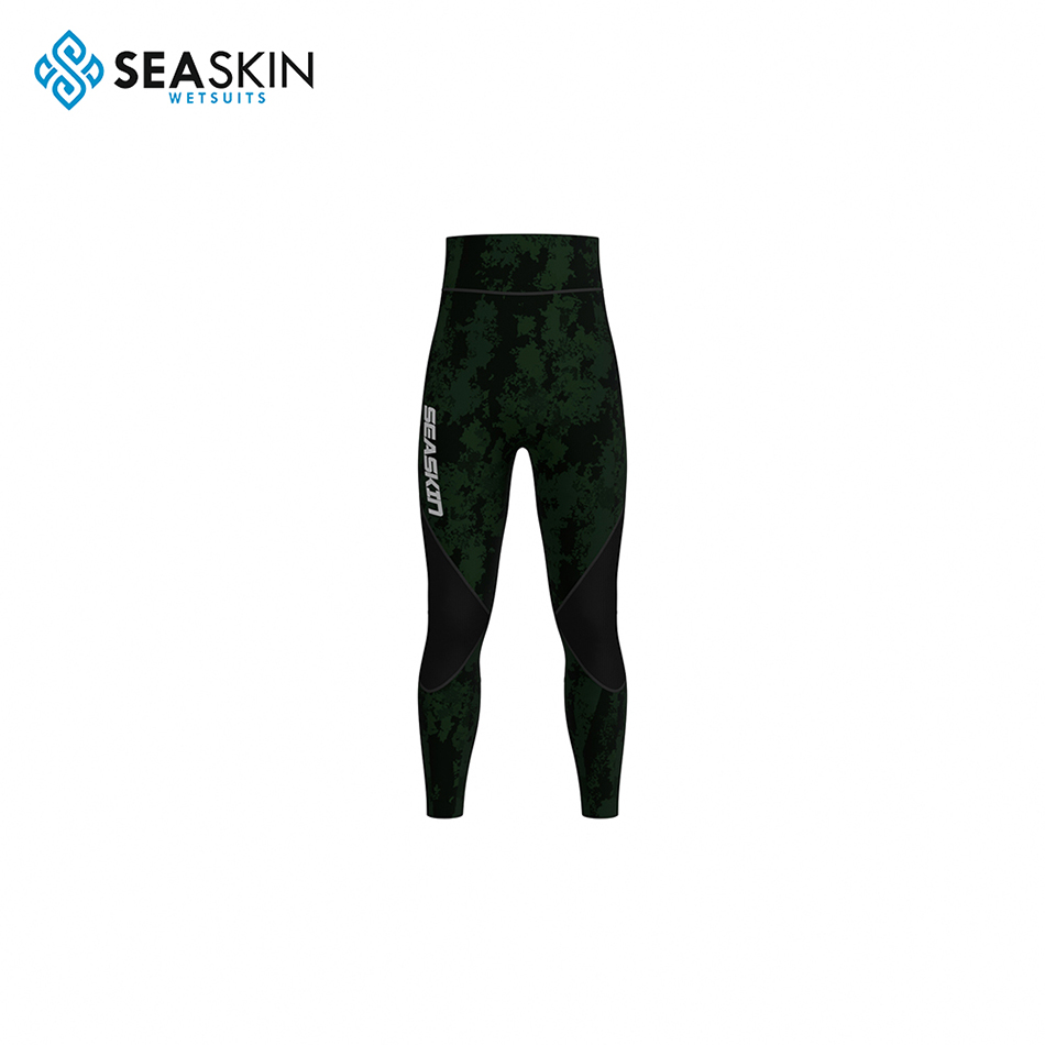 Seackin Camouflage Diving Spearfishing Surfing Wetsuit Pants